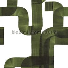 Abstract vert kaki 200x280 fotomurais Casadeco PiP studio wallpaper 