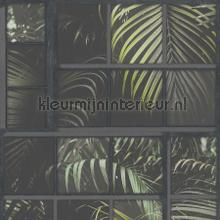 Blik op de botanische tuin wallcovering fantasy Kleurmijninterieur