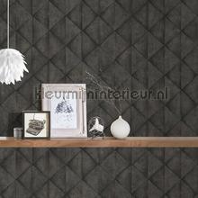 3d graphic concrete behang Industrieel Kleurmijninterieur