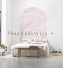 Fotoboog marmol rosa vinilo decorativo Komar para ventanas 