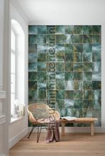 Palm puzzle fotobehang Komar Modern Abstract 