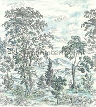 Highland trees fotomurali Komar Sun Mare Spiaggia 