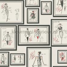Karl sketches papier peint AS Creation Karl Lagerfeld 378463