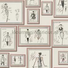 Karl sketches wallcovering AS Creation Karl Lagerfeld 378464