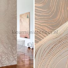 Bayuda Sunrise copper wallcovering Arte Vintage- Old wallpaper 