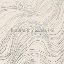 Bayuda Dazzling silver wallcovering Arte Vintage- Old wallpaper 