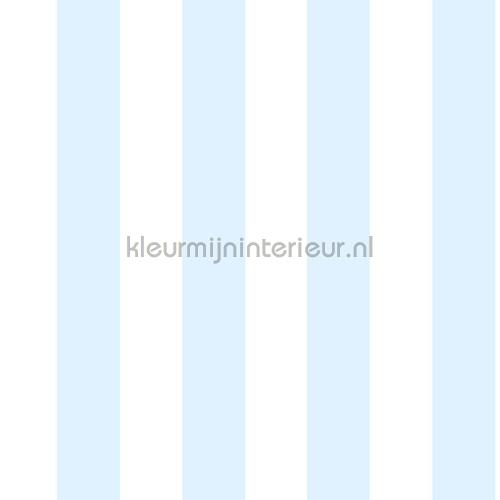 Pastel Blue Stripe carta da parati 100097 righe Noordwand