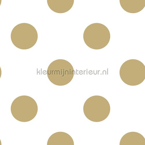 Gold Dotty Wallpapier papier peint carta da parati 100105 ragazze Noordwand
