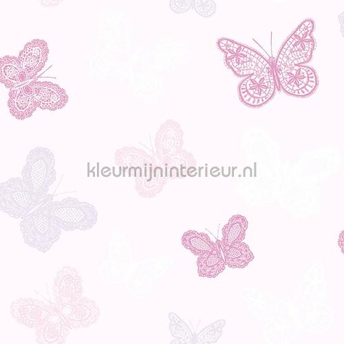 Butterfly Pink papier peint 100114 filles Noordwand