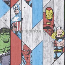 Marvel Wood Panel tapet Noordwand urban 