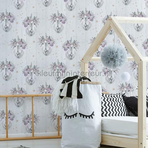 Unicorn wallcovering 105977 horses Noordwand