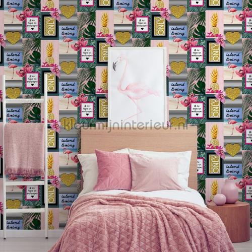 Island Living wallcovering 106843 girls Noordwand