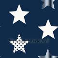 Superstar Navy papel pintado 108265 estrellas Motivos