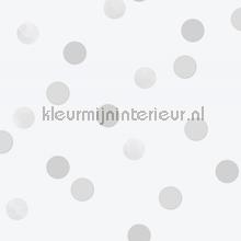 Dotty Polka Silver behaang 108563 stippe Noordwand