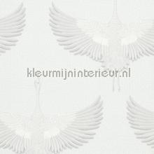 Behang met kraanvogels Noordwand Modern Abstract 