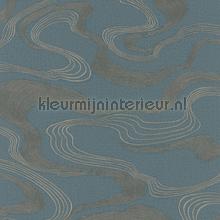 Behang organische lijnen wallcovering Noordwand Vintage- Old wallpaper 