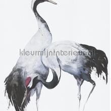 Fotobehang met kraanvogels fotomurais Noordwand telhas 