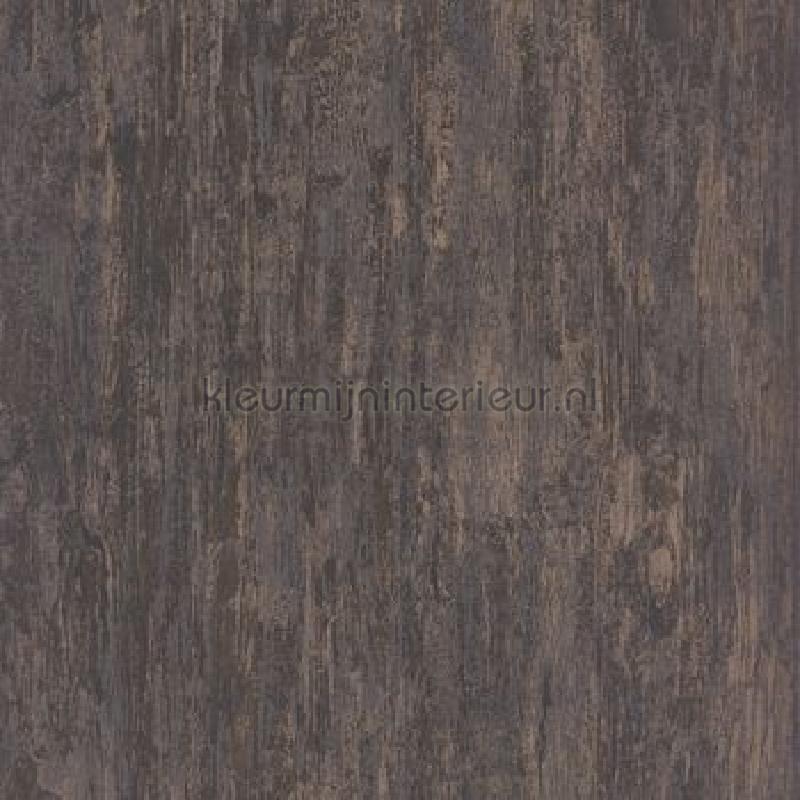 Ohio bois marron2 behang KYTO81681422 Exotisch Casadeco