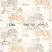 Niwa beige sable behang Casadeco Exotisch 