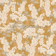Ume jaune curry behang Casadeco Exotisch 