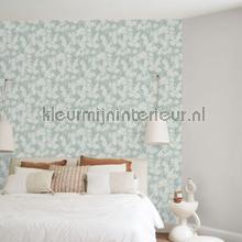 Ume bleu nuage behang Casadeco Exotisch 