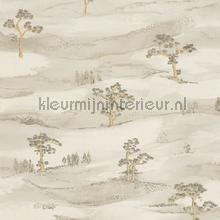 Mokuso vert lichen behang Casadeco Exotisch 