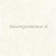 Jardin des pierres blanc polaire behang Casadeco Exotisch 