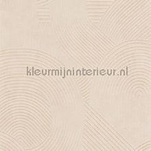 Jardin des pierres beige sable behang Casadeco Exotisch 