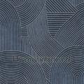 Jardin des pierres bleu encre behang KYTO88756819 Exotisch Stijlen