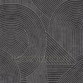 Jardin des pierres anthracite behang KYTO88759999 Exotisch Stijlen