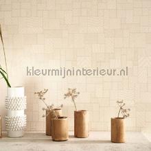 Kensai beige sable behang Casadeco Modern Abstract 