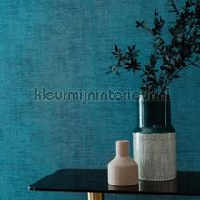 Johara bleu canard wallcovering Casamance wood 