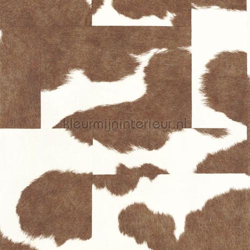 Normandie tabac papel pintado 87182518 pieles de animales Casadeco