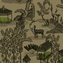 Siam Libre en son jardin wallcovering Elitis Les petites histoires TP-320-02