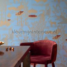 Siam Miroir de lame wallcovering Elitis Vintage- Old wallpaper 