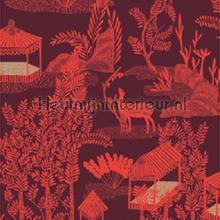 Siam Digne de son rang wallcovering Elitis Vintage- Old wallpaper 