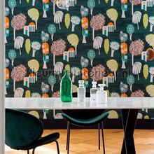 Balade en toscane La montagne dAquilina wallcovering Elitis Vintage- Old wallpaper 
