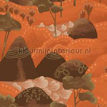 Reves de manille Les cabanes maliciennes behang Elitis fantasie 