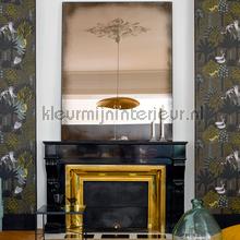Renard and co Les stars de la foret wallcovering Elitis Vintage- Old wallpaper 