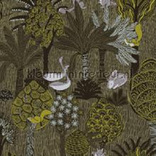 Renard and co Les stars de la foret wallcovering Elitis Vintage- Old wallpaper 