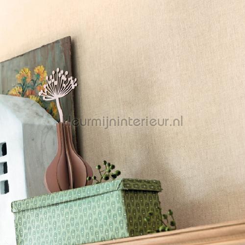 Uni beige moyen wallcovering LNE68521289 Wallpaper room set photo's Caselio