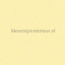 Uni jaune clair behang Caselio Linen Edition 68522259