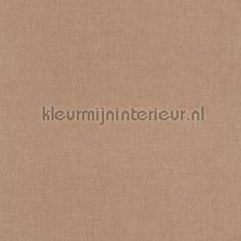 Uni brun behang Caselio Linen Edition LNE68522512