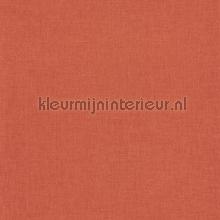 Uni terracotta behang Caselio Linen Edition LNE68523730