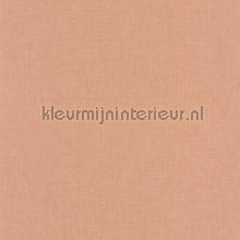 Uni rouille behang Caselio Linen Edition 68523914