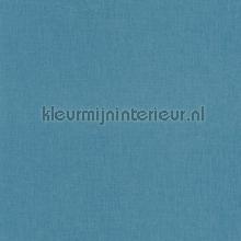 Uni bleu paon wallcovering Caselio Linen Edition LNE68526960