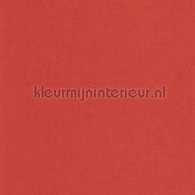 Uni rouge behang Caselio Linen Edition LNE68528100