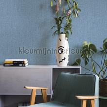 Unito aquablauw wallcovering Hookedonwalls Linen Lyrics 34717