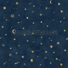 Starry sky petrol papier peint Sandberg Wallpaper creations 