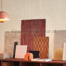 Refined earth zijde behang Omexco natuurlijke materialen 
